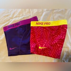 Nike women’s Pro shorts size XS